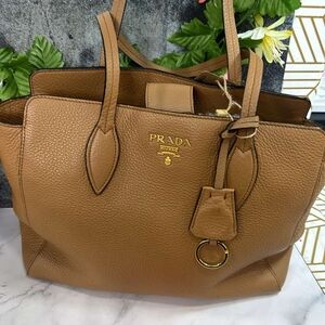 Prada Brown Leather Tote